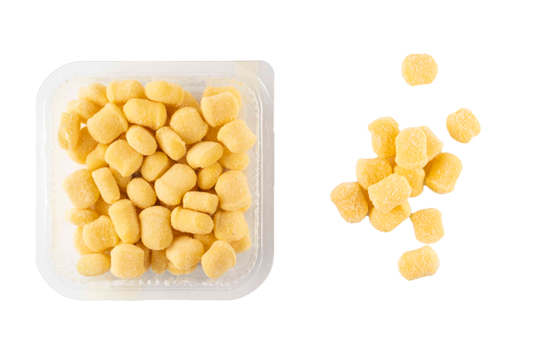 gnocchi di solo patate e acqua take away