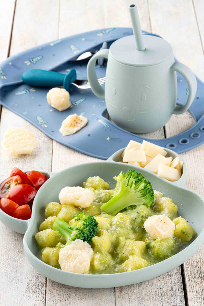 stelline con crema di broccoli
